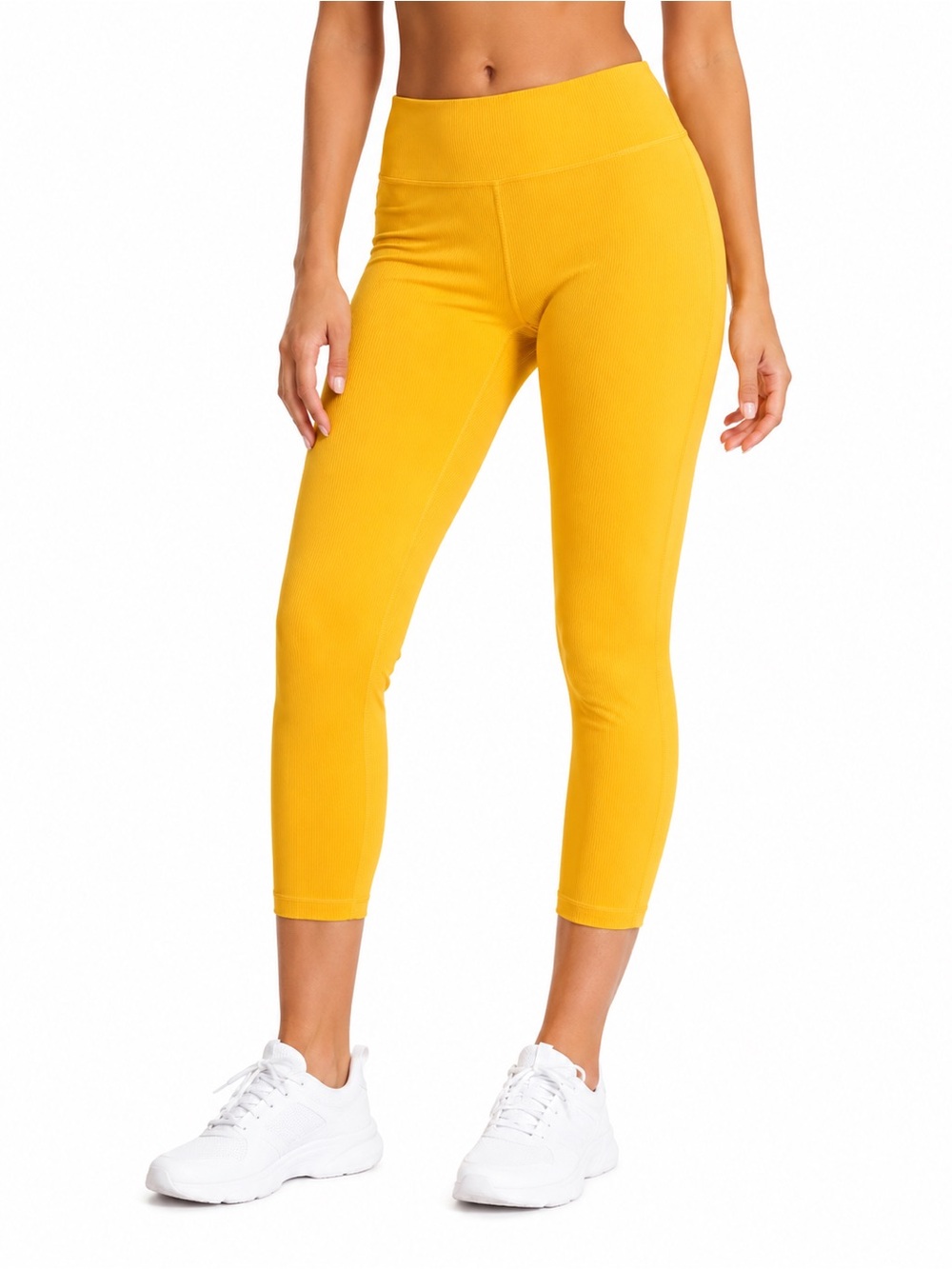 Lululemon Align Ribbed High-Rise Pant 25” Mango Dream Size 12 Nulu Leggings